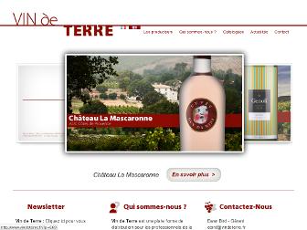 vindeterre.fr website preview