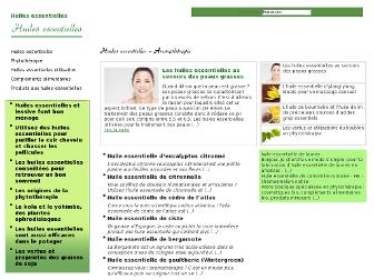 huiles-essentielles.pro website preview