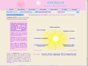 paradesa.fr website preview