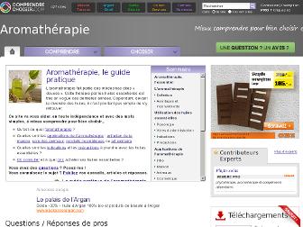aromatherapie.comprendrechoisir.com website preview