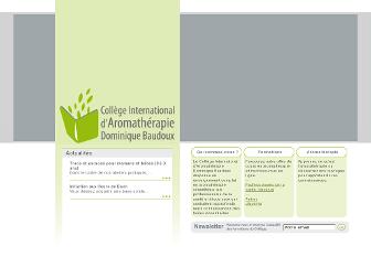 college-aromatherapie.com website preview