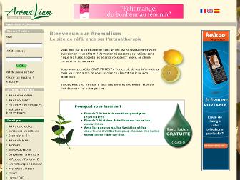 aromalium.com website preview