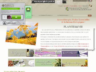 plantesetvie.net website preview