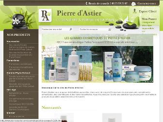 pierredastier.com website preview