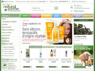 naturalforme.fr website preview