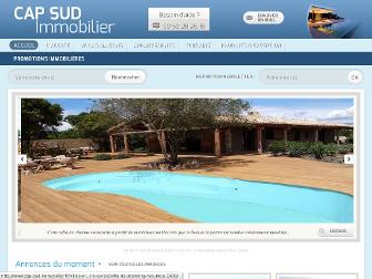 cap-sud-immobilier.fr website preview