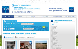 laforet-haute-corse.com website preview