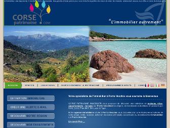 cpi-immobilier-porto-vecchio.com website preview