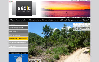 secic.fr website preview