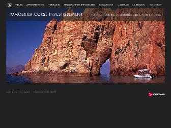 immobilier-corse-investissement.com website preview