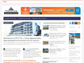 programme-immobilier-corse.com website preview