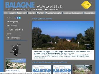 corse-immobilier.com website preview