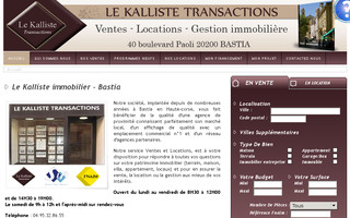 lekalliste-immobilier.com website preview