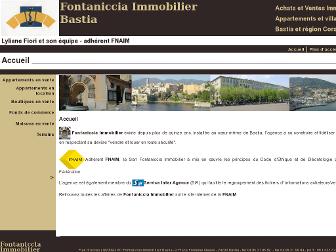 fontaniccia.com website preview