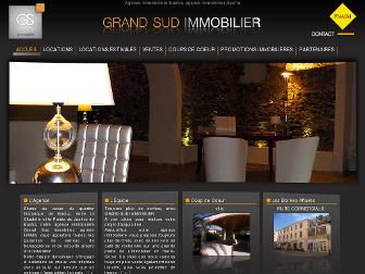 grandsudimmobilier.fr website preview