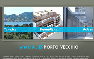 immobilierportovecchio.com website preview