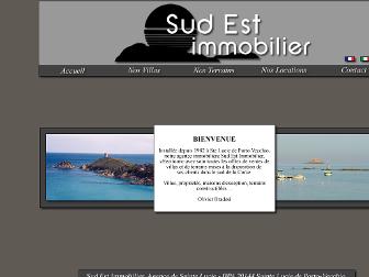 sudest-immobilier.com website preview