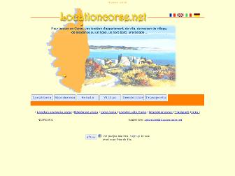 locationcorse.net website preview