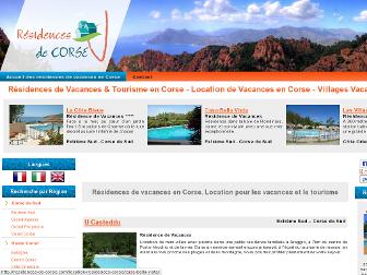 residences-de-corse.com website preview