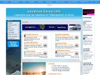 location-corse.info website preview