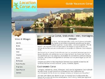 location-corse.eu website preview