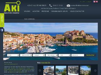 immobilierajaccio.fr website preview