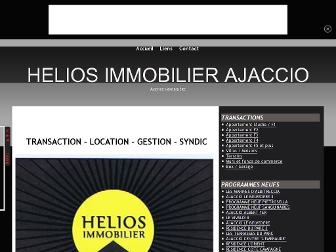 heliosimmobilier.e-monsite.com website preview