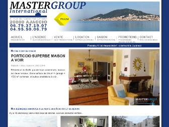 mastergroup-international.fr website preview