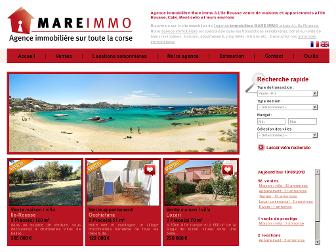 mareimmo.fr website preview