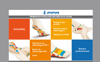 reflexologues.fr website preview