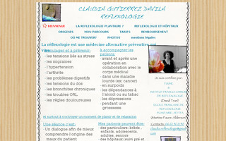 claudia.reflexologie.pagesperso-orange.fr website preview