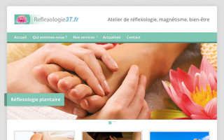 reflexologie37.fr website preview