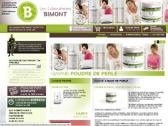 laboratoiresbimont.fr website preview