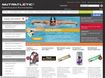 nutratletic.com website preview