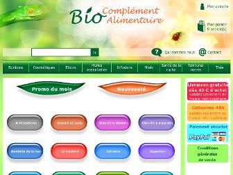 bio-complement-alimentaire.com website preview