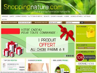 shoppingnature.com website preview