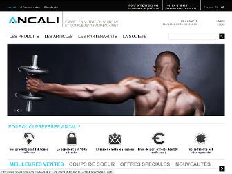 ancali.com website preview