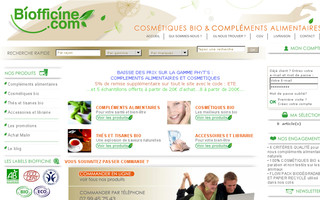 biofficine.com website preview