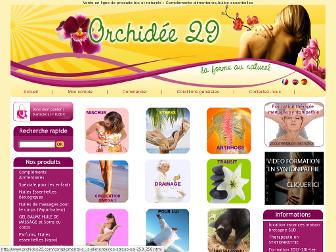 orchidee29.com website preview