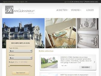 ruisseaux-immobilier.com website preview
