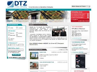 dijon.dtz-immo.fr website preview