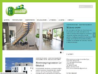 fbimmobilier21.com website preview