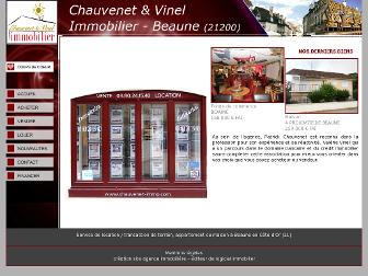 chauvenet-immo.com website preview