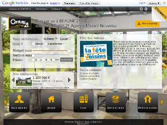 century21agencemassot-nouveau.com website preview