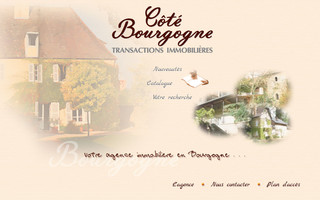 cote-bourgogne-immobilier.com website preview