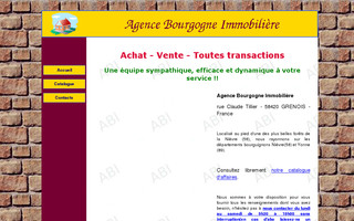 abimmobiliere.com website preview