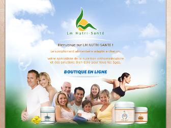 nutritionfrance.com website preview