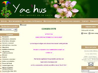 yachus-sante.com website preview