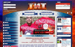 tntsport.fr website preview