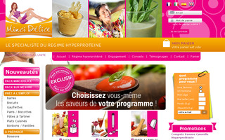 mincidelice.fr website preview